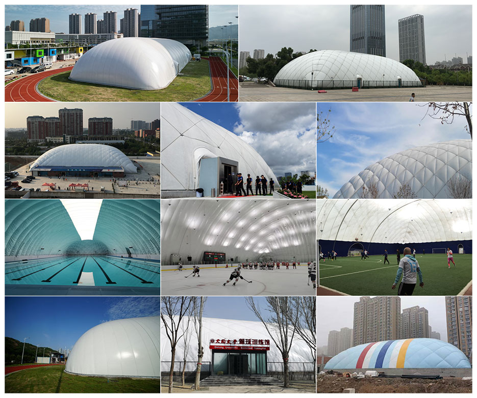 What is the life expectancy of an air dome (1)